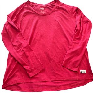 🟤Stylish Pink Long Sleeve Tee